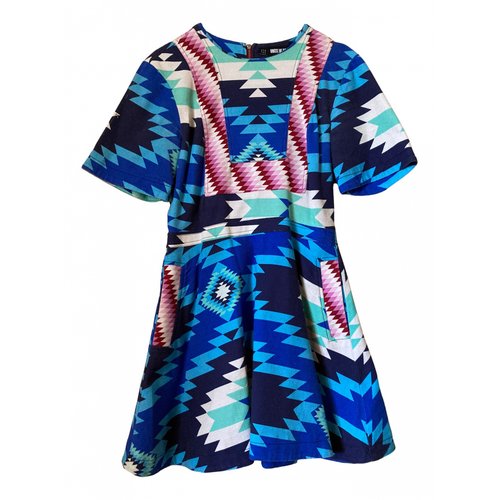 Pre-owned House Of Holland Mini Dress In Multicolour