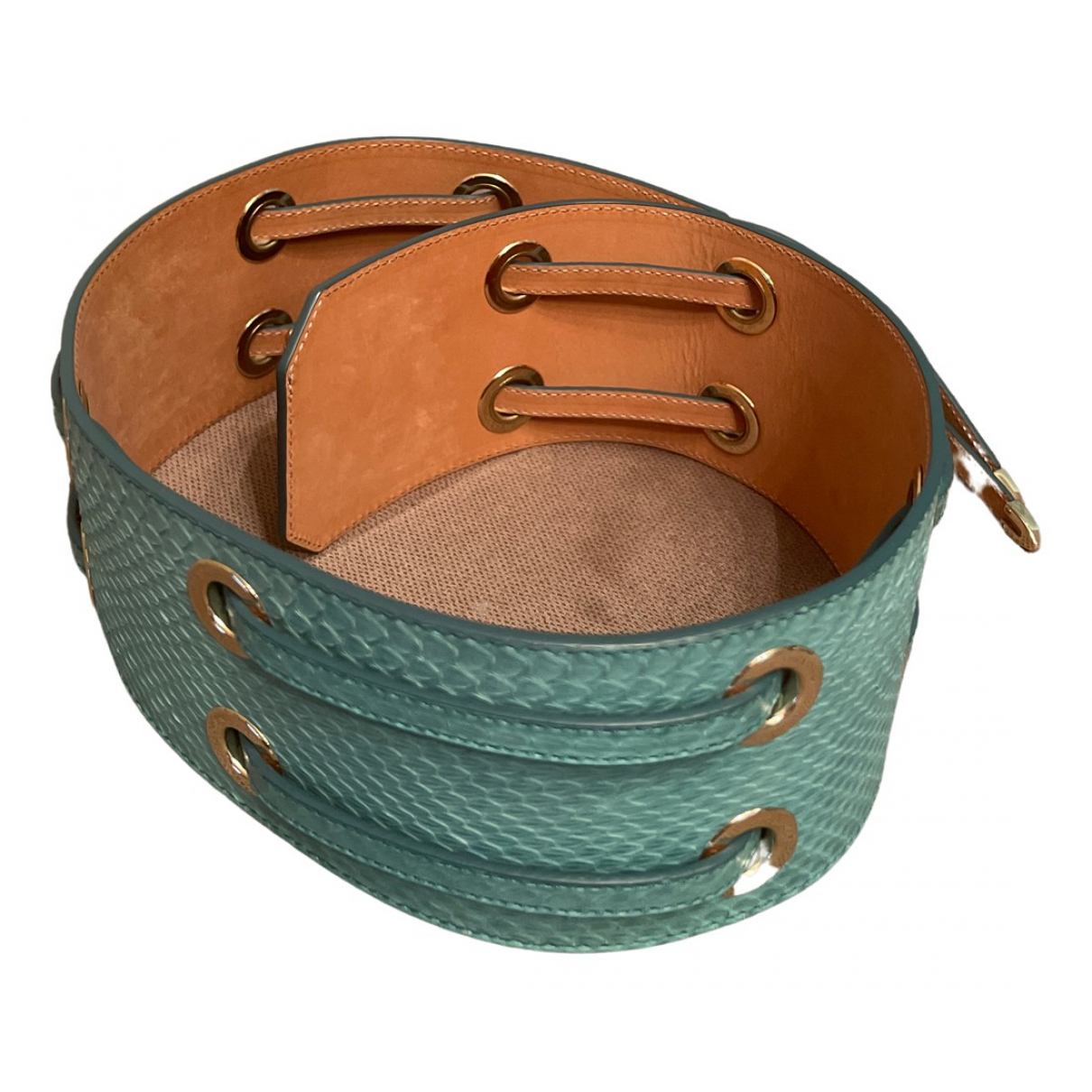 Pre-owned Jimmy Choo Leather Belt In 