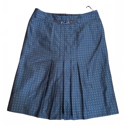 Pre-owned Cappellini Mid-length Skirt In Blue