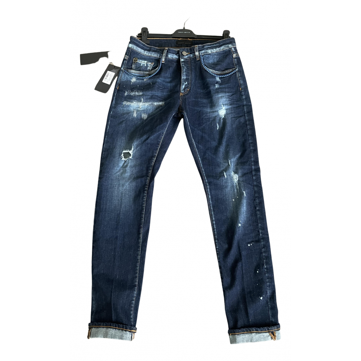 Pre-owned Frankie Morello Jeans In Blue | ModeSens