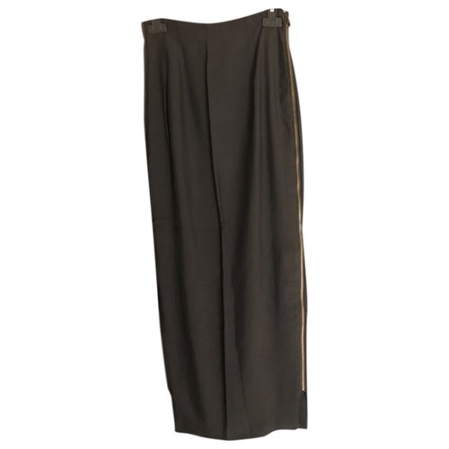 Pre-owned Dolce & Gabbana Maxi Skirt In Navy