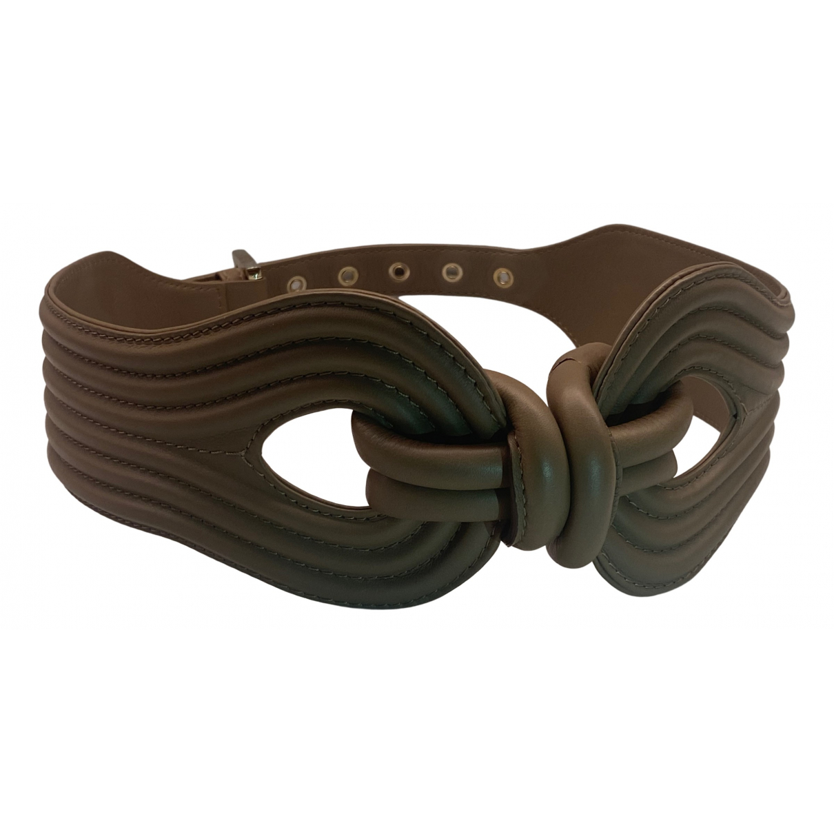 Pre-owned Lara Bohinc Leather Belt In 
