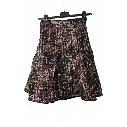 Pre-owned Aquilano Rimondi Wool Mid-length Skirt In Multicolour