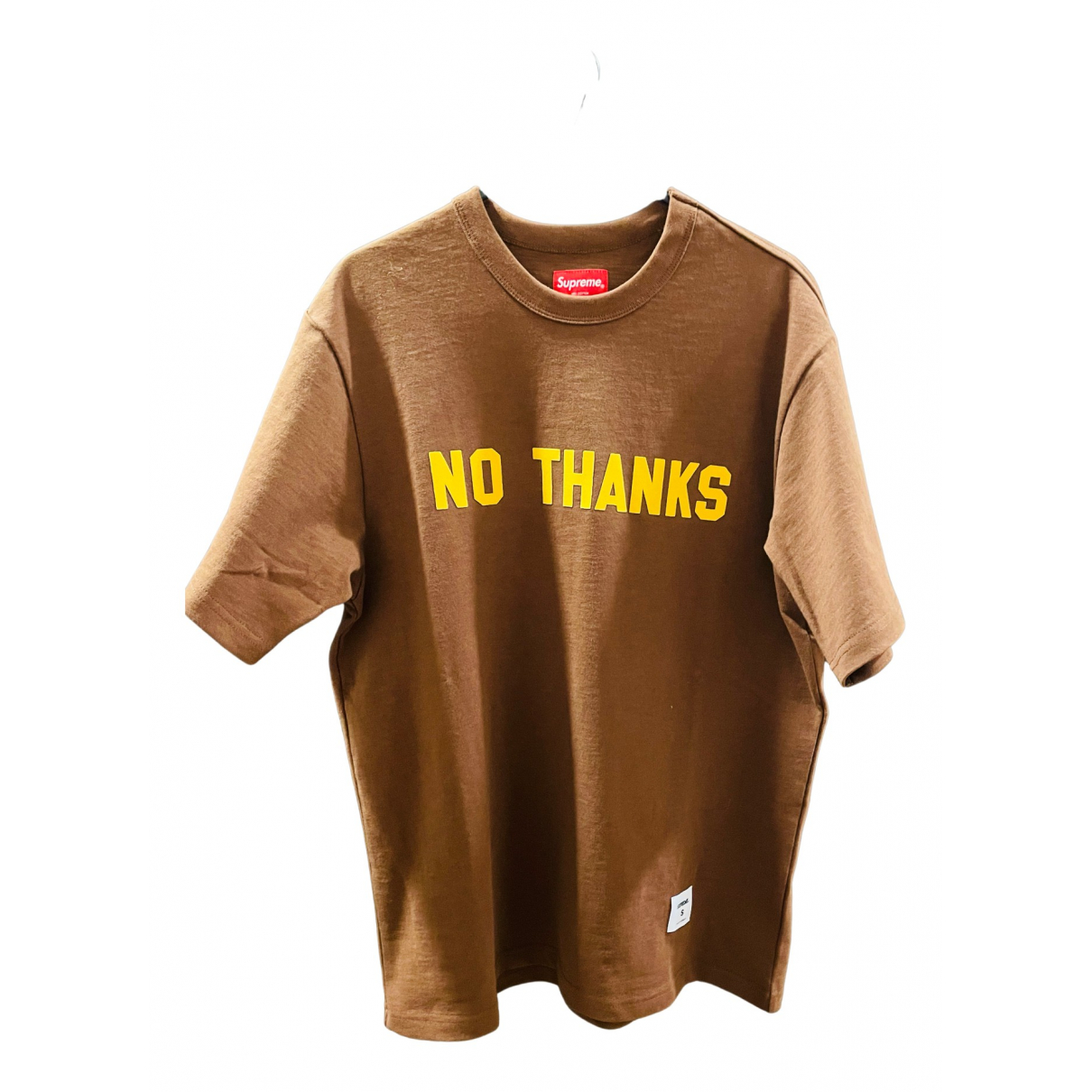Pre-owned Supreme T-shirt In Brown 