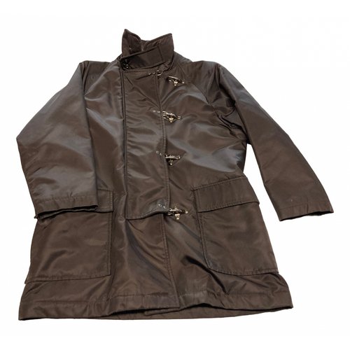 Pre-owned Trussardi Parka In Brown