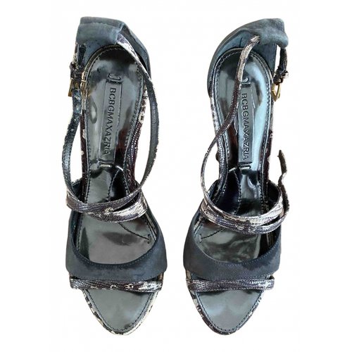 Pre-owned Bcbg Max Azria Pony-style Calfskin Sandals In Other