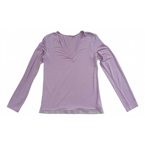 Pre-owned Calvin Klein Blouse In Purple