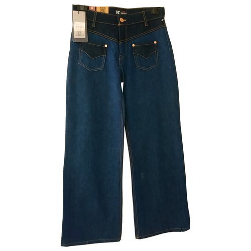 Pre-owned Kaporal Trousers In Blue
