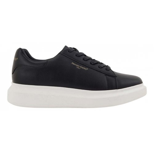 Pre-owned Renato Balestra Leather High Trainers In Black | ModeSens