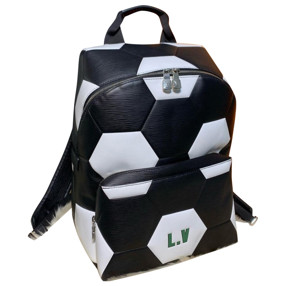 Pre-owned Louis Vuitton Apollo Backpack Leather Weekend Bag In Black |  ModeSens