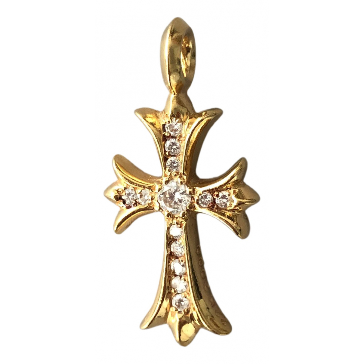 Pre-owned Chrome Hearts Yellow Gold 