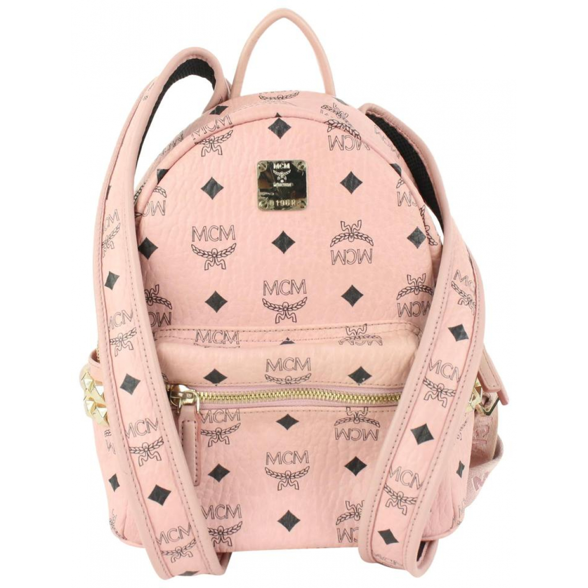 Pre-owned Mcm Backpack In Pink | ModeSens