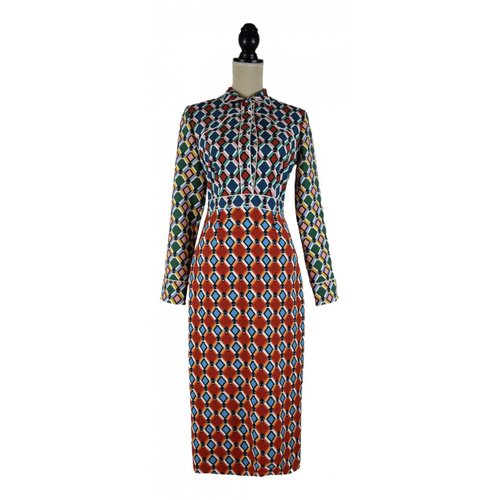 Pre-owned Parden's Mid-length Dress In Multicolour