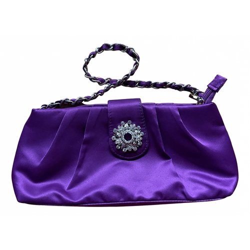 Pre-owned Marella Silk Handbag In Purple