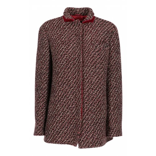 Pre-owned Etro Wool Coat In Multicolour
