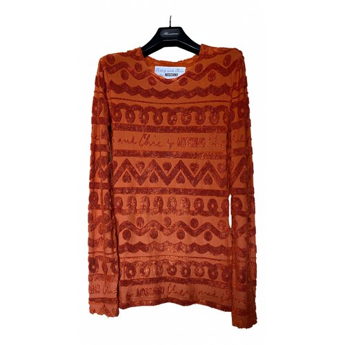 Pre-owned Moschino Cheap And Chic Jumper In Orange