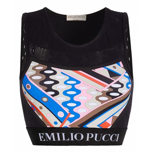 Pre-owned Emilio Pucci Camisole In Black