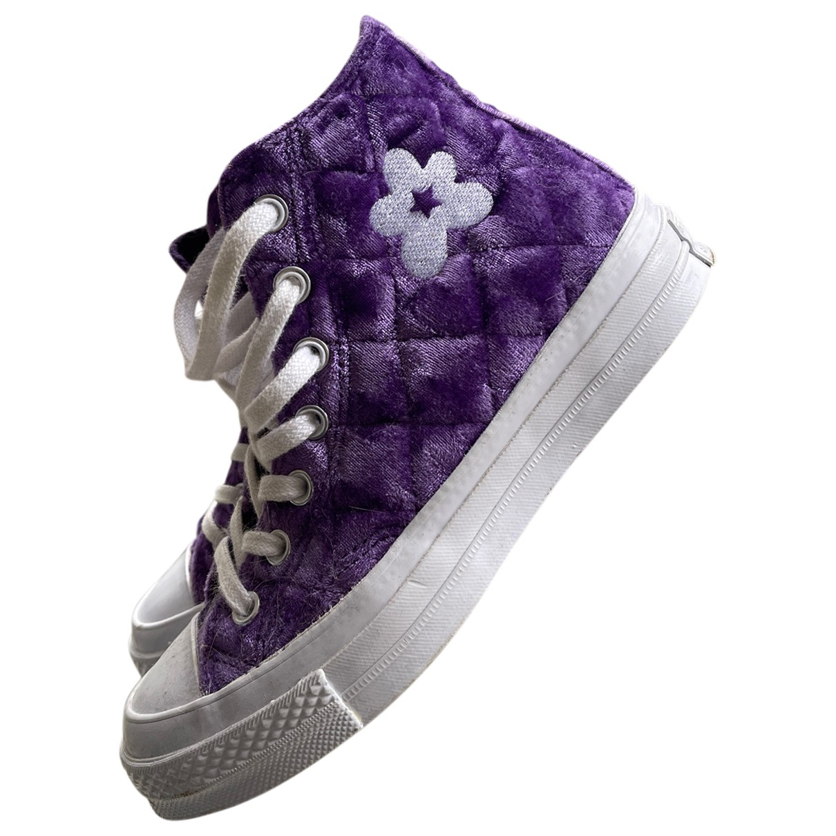 Golf Le Fleur Velvet Trainers 