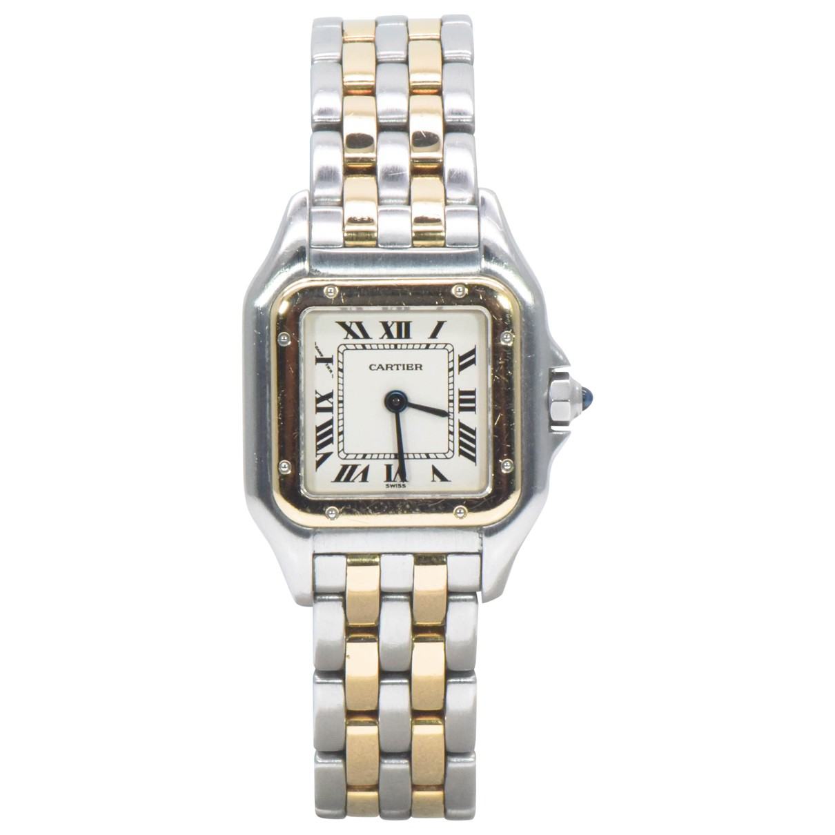 Pre-owned Cartier Panthã¨re Watch In Silver | ModeSens