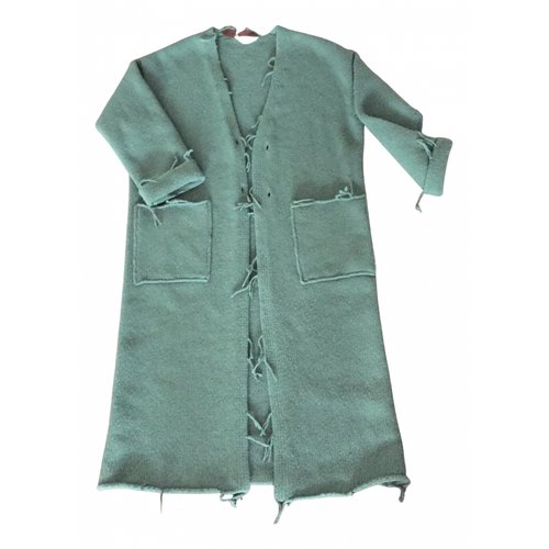 Pre-owned Jucca Wool Cardigan In Green