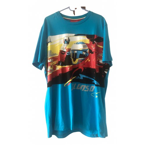 Pre-owned Ferrari T-shirt In Blue