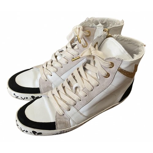 ZADIG & VOLTAIRE FALL WINTER 2020 LEATHER TRAINERS