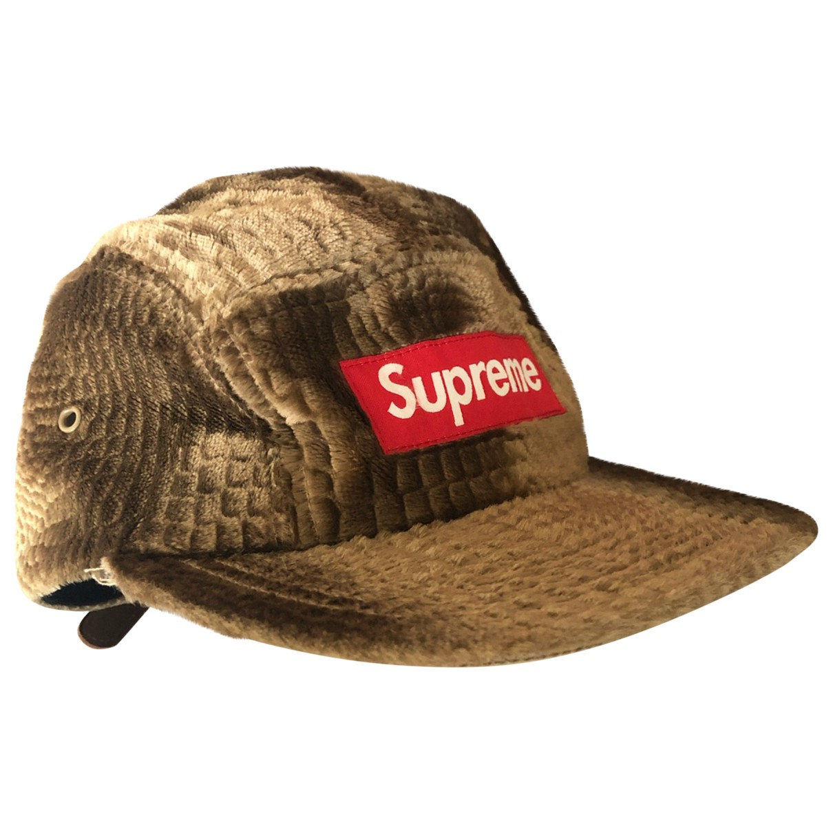 Pre-owned Supreme Box Logo Hat In Khaki 