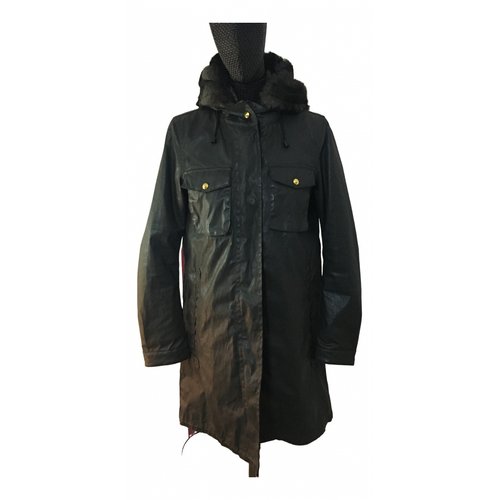 Pre-owned Cycle Parka In Green