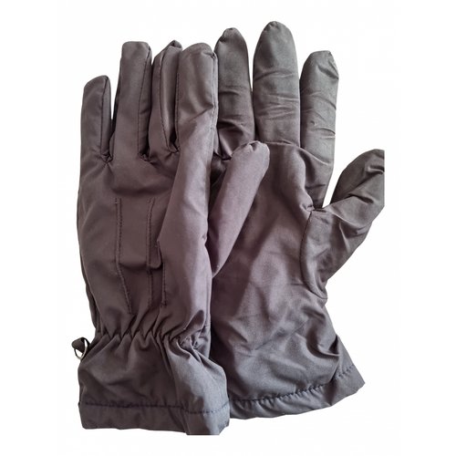 Pre-owned Add Gloves In Brown