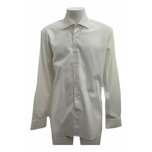 Pre-owned Les Copains Shirt In White
