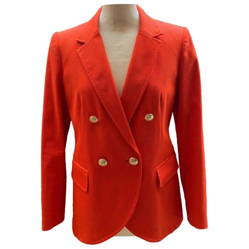 Pre-owned Juicy Couture Blazer In Orange