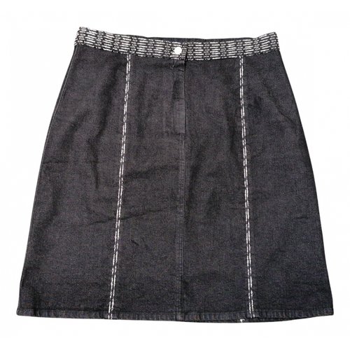 Pre-owned Trussardi Mid-length Skirt In Grey