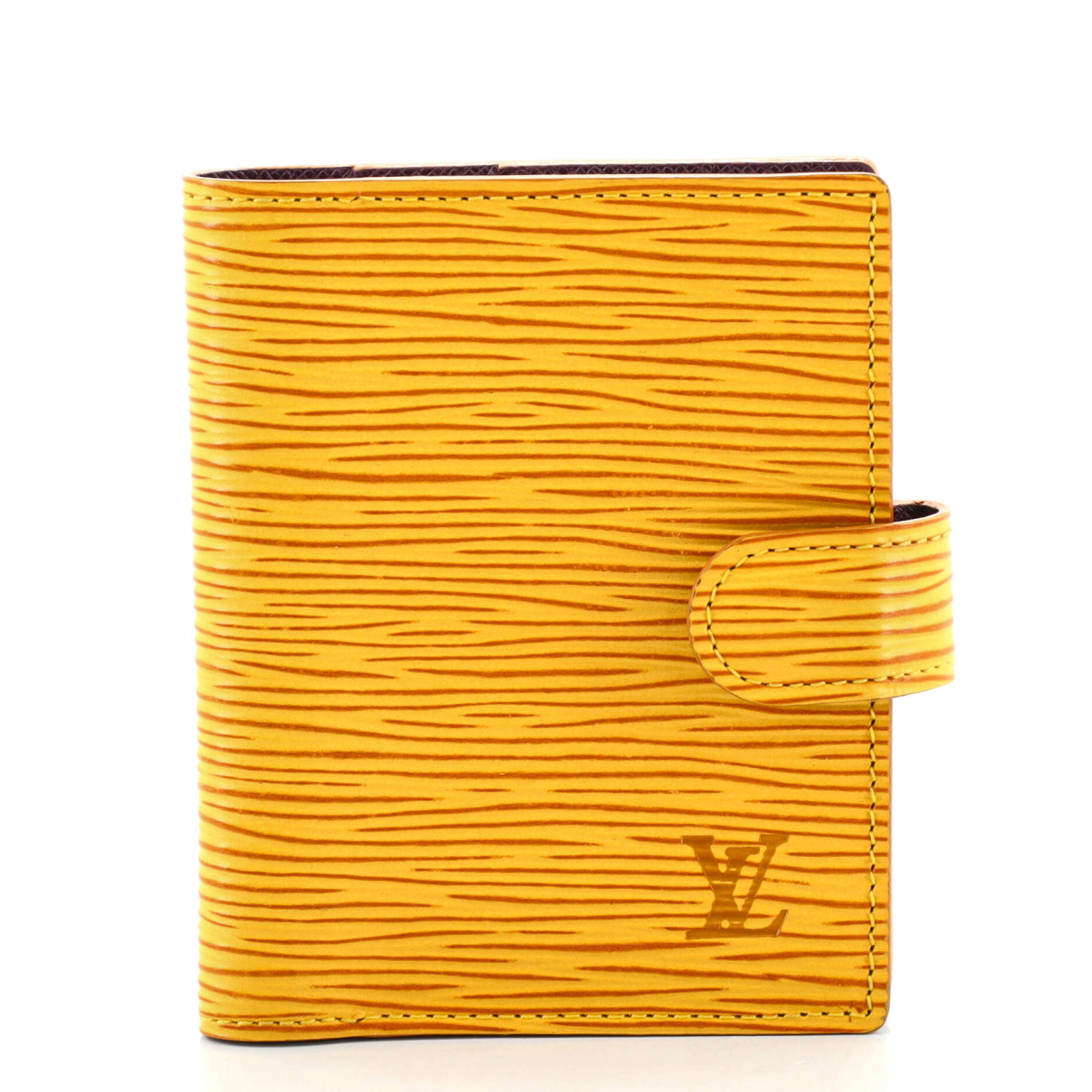 lv yellow wallet