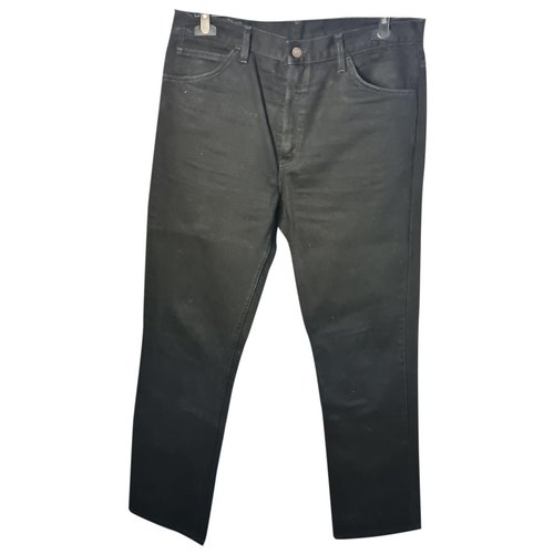 Pre-owned Levi's Straight Jeans In Black