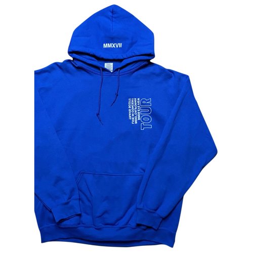 Pre-owned Travis Scott Sweatshirt In Blue