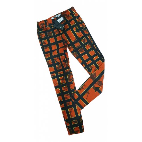 Pre-owned Mcq By Alexander Mcqueen Slim Jeans In Multicolour