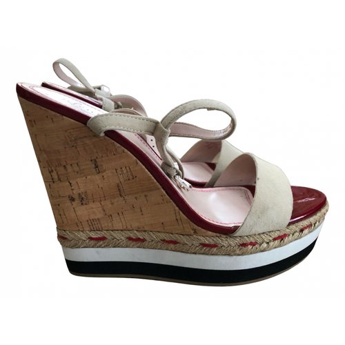 Pre-owned Tracy Reese Sandals In Multicolour