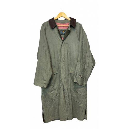 Pre-owned Bugatti Cloth Trenchcoat In Green