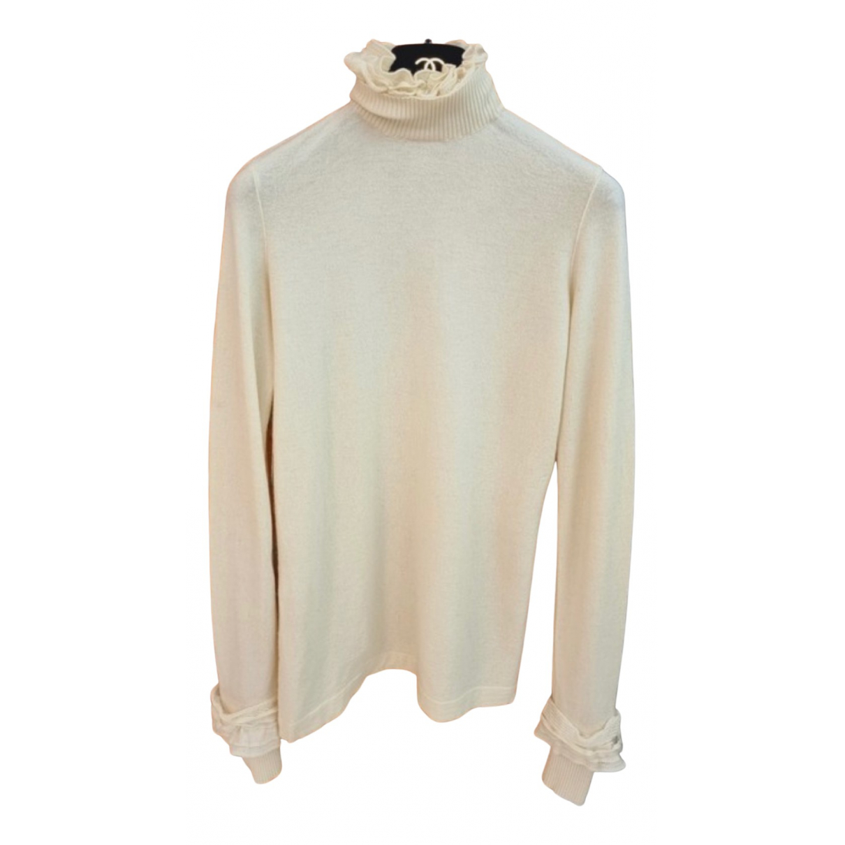 chanel jumper beige