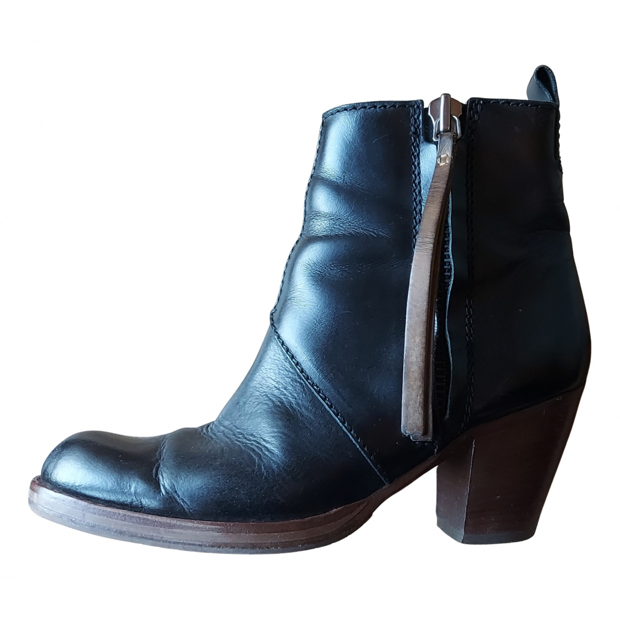 Acne Studios Pistol leather ankle boots 
