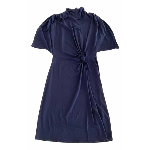 Pre-owned Philosophy Di Alberta Ferretti Mid-length Dress In Blue