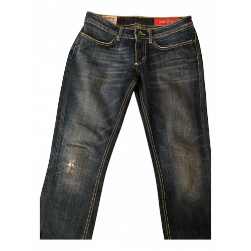 Pre-owned Dondup Short Pants In Blue