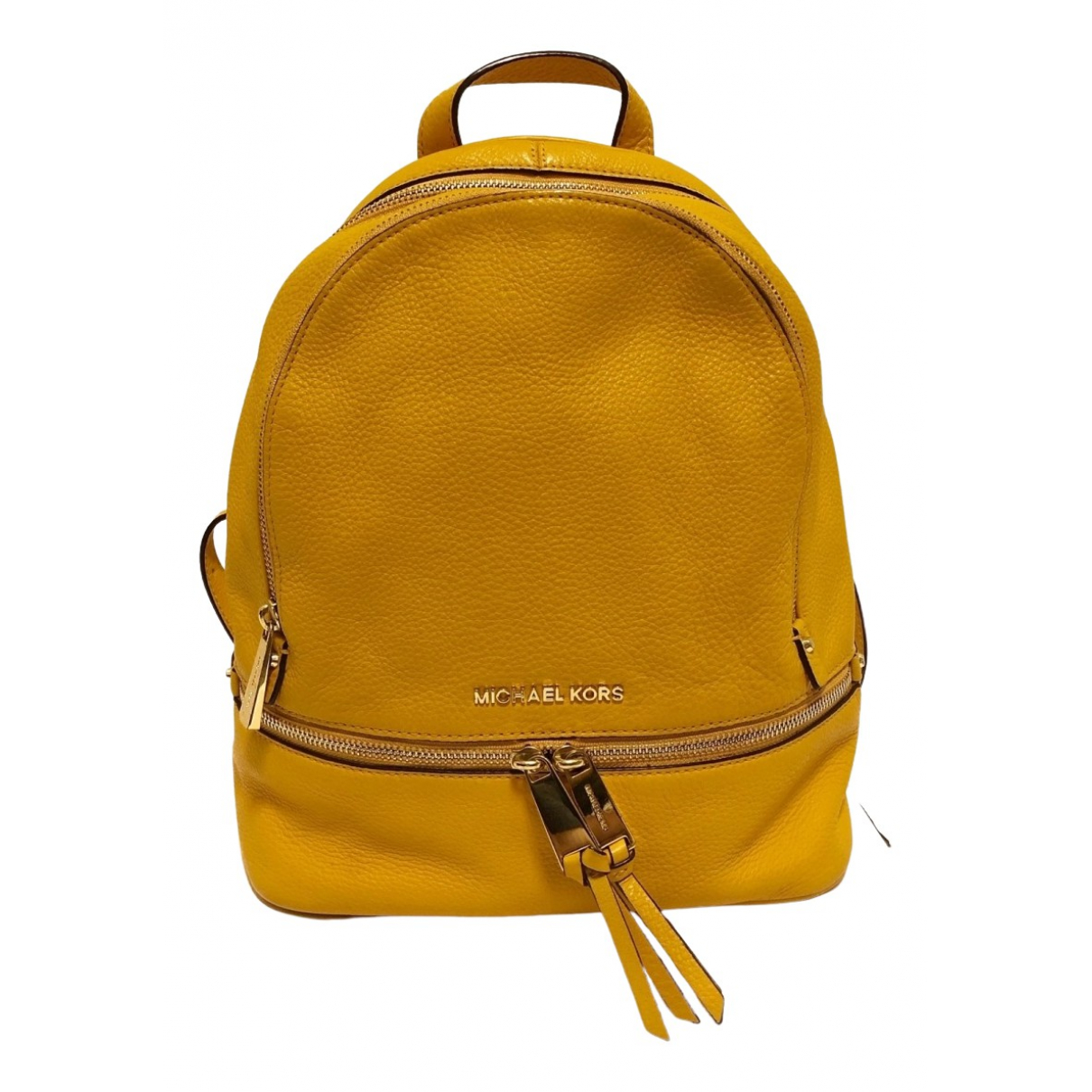 Pre-owned Michael Kors Leather Backpack 