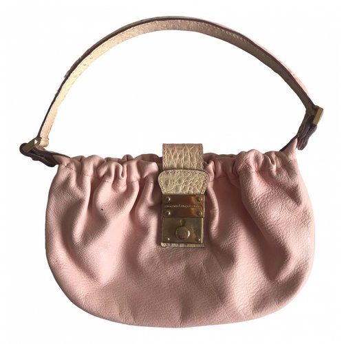 Pre-owned Emanuel Ungaro Leather Handbag In Pink