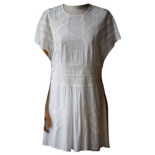 Pre-owned Iro Mini Dress In White