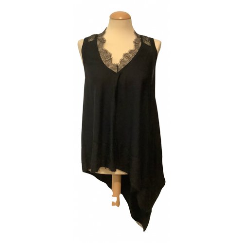 Pre-owned Valentino Wool Blouse In Black