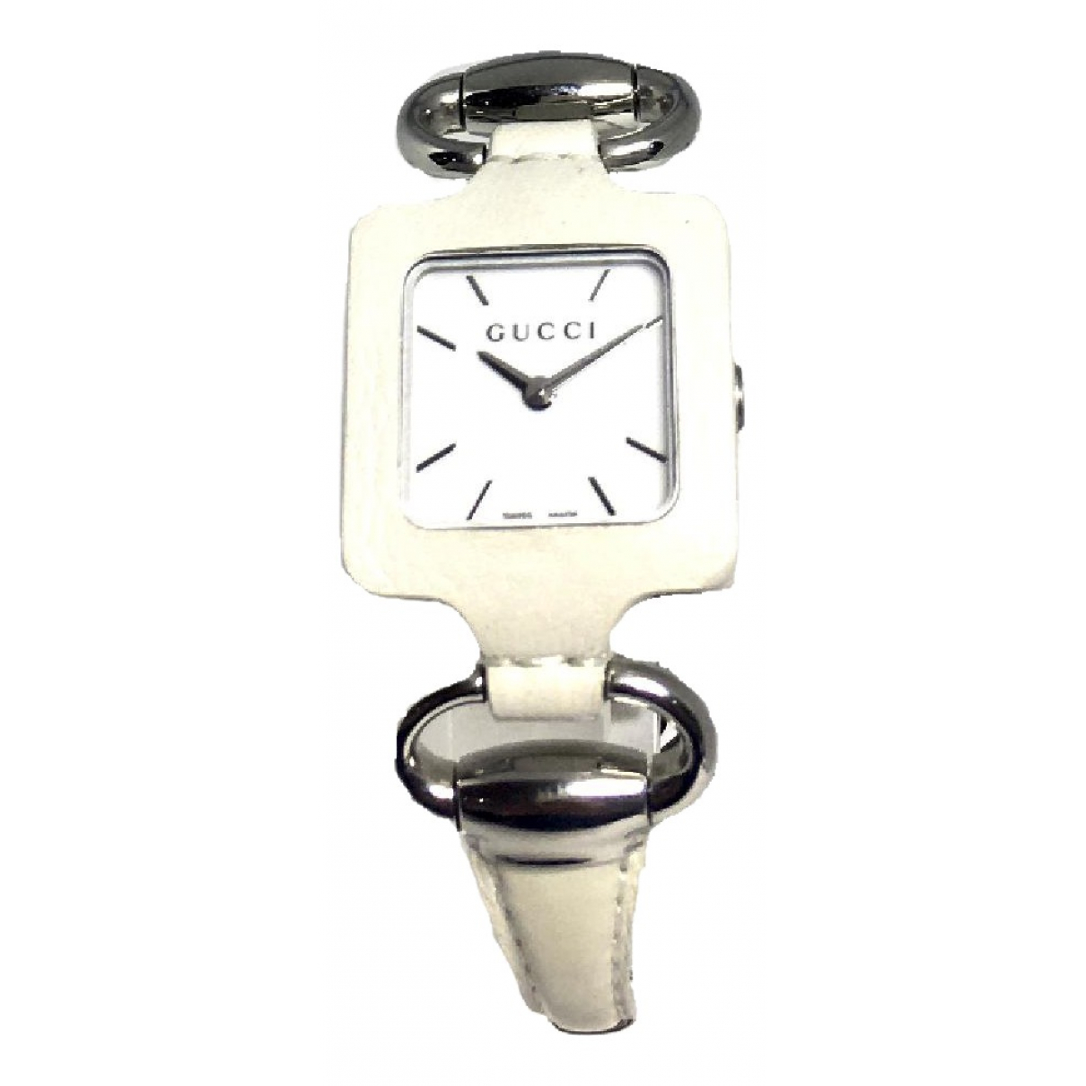 Pre-owned Gucci Watch In White | ModeSens