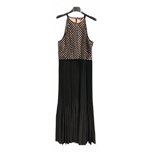Pre-owned Raoul Maxi Dress In Black