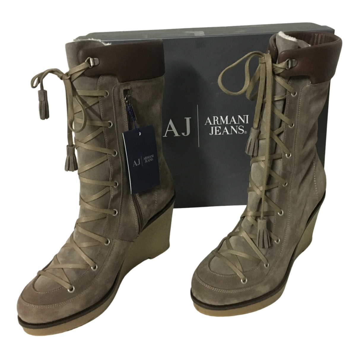 armani jeans boots