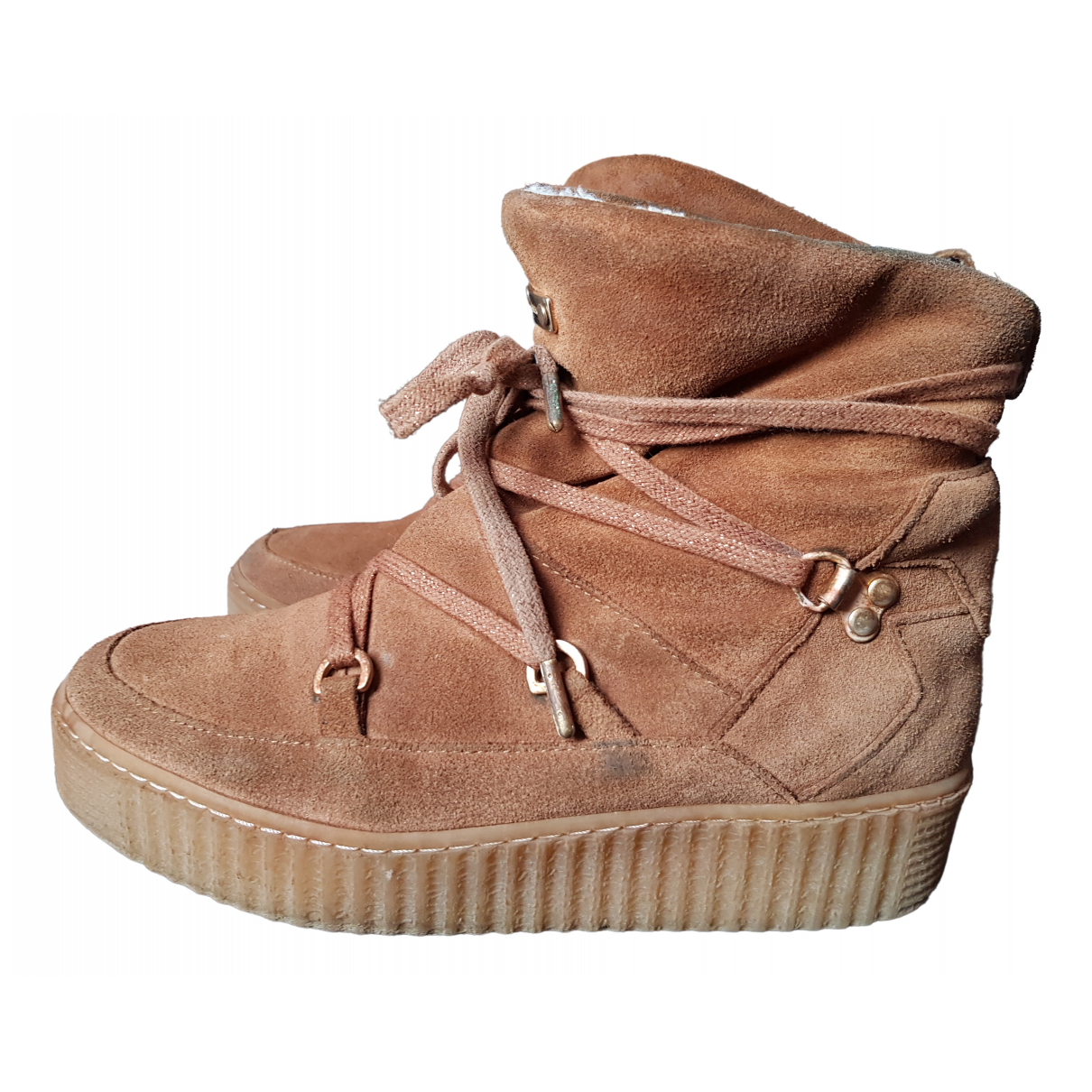 Pre-owned Tommy Hilfiger Mocassin Boots 